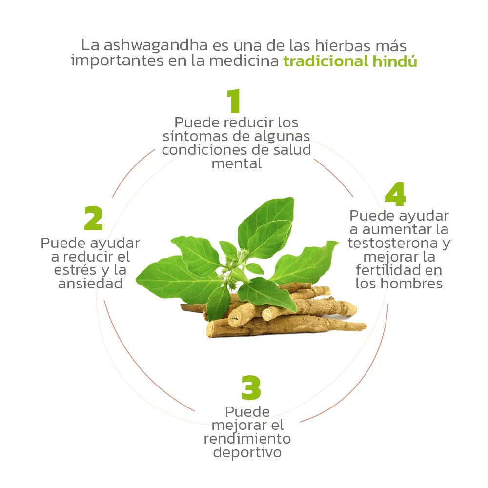 ASHWAGANDHA 60 TABLETAS
