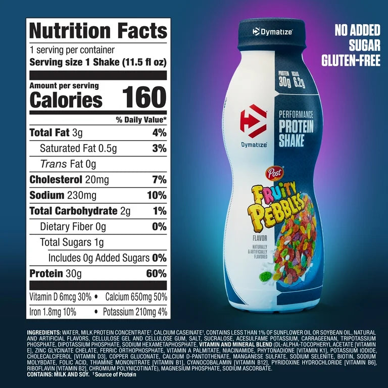 PROTEIN SHAKE DYMATIZE