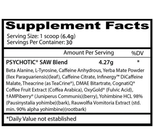 PSYCHOTIC SAW 30 SERV - SW SUPPS