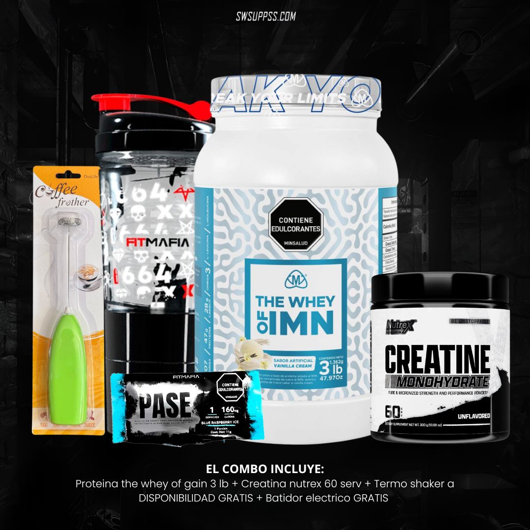 COMBO THE WHEY OF GAIN