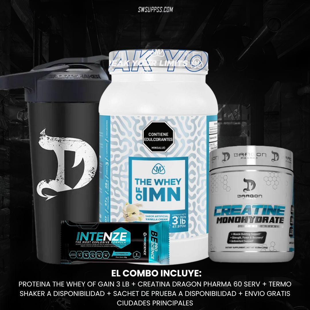 COMBO OF GAIN 3 LB + DRAGON 60 SERV - SWSUPPS