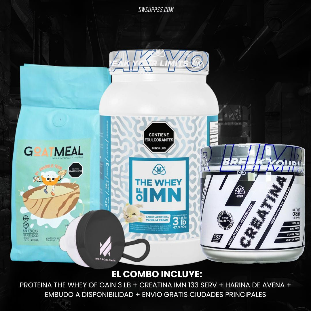 COMBO OF GAIN 3 LB + IMN 133 SERV - SWSUPPS