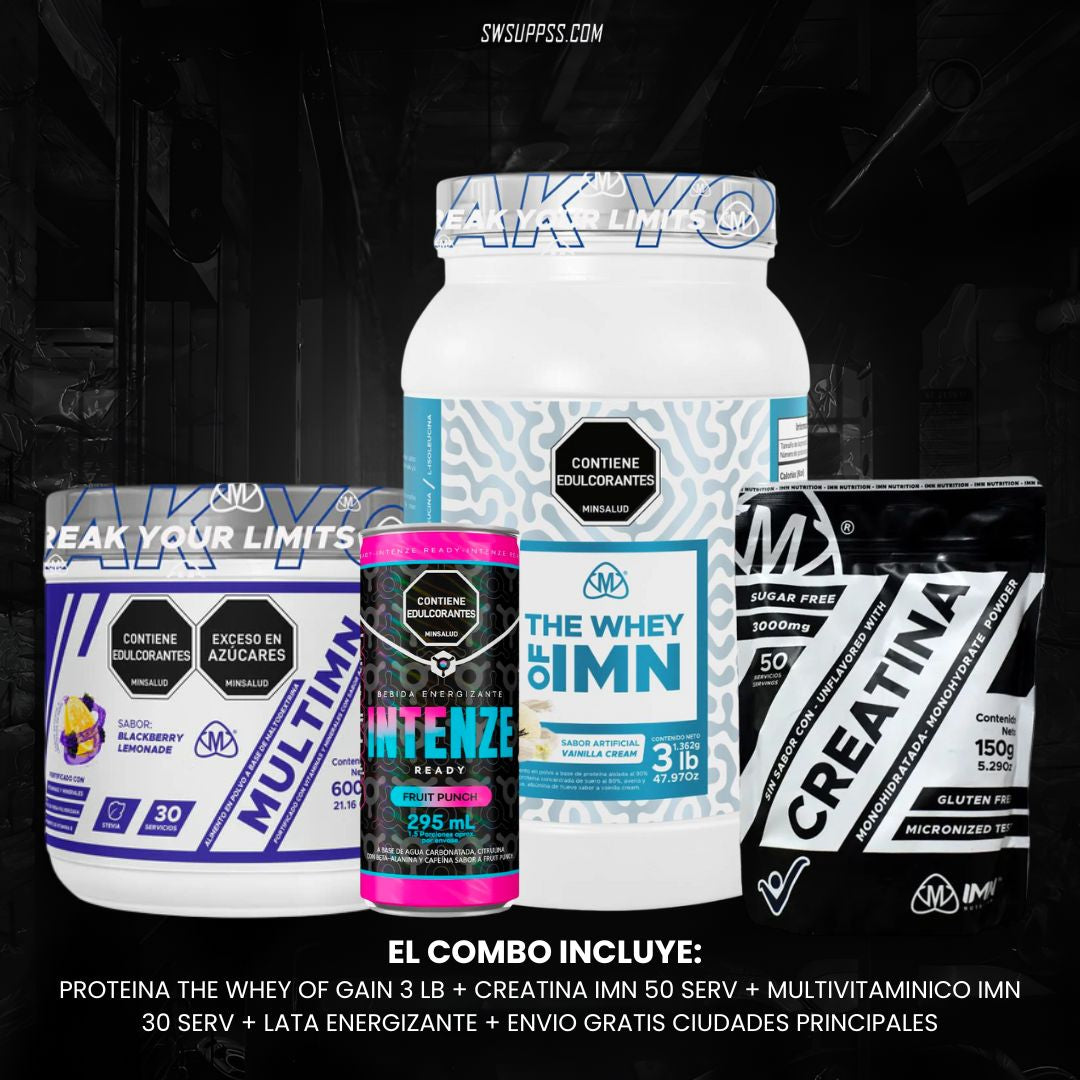 COMBO OF GAIN 3 LB + IMN 50 SERV - SWSUPPS