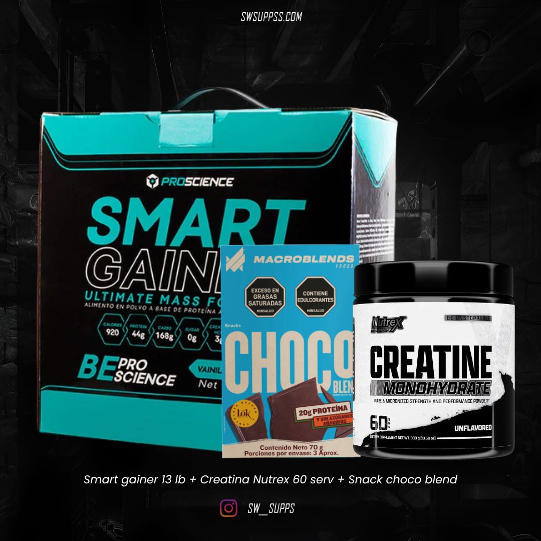 DUO SMART 13 LB + NUTREX 60