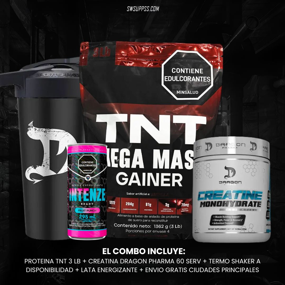COMBO TNT 3 LB + DRAGON 60 SERV - SWSUPPS