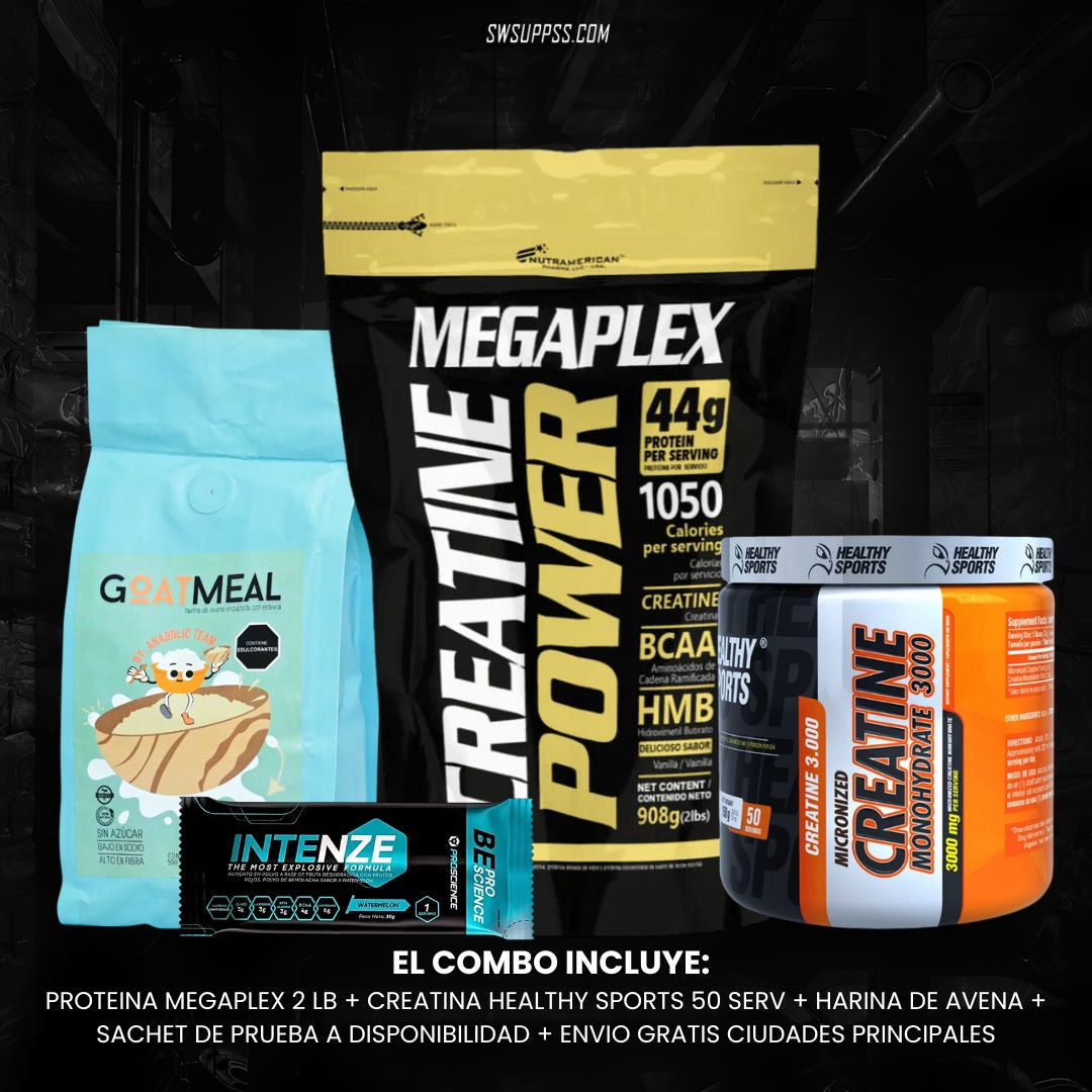 COMBO MEGAPLEX 2 LB + HEALTHY 50 SERV - SWSUPPS