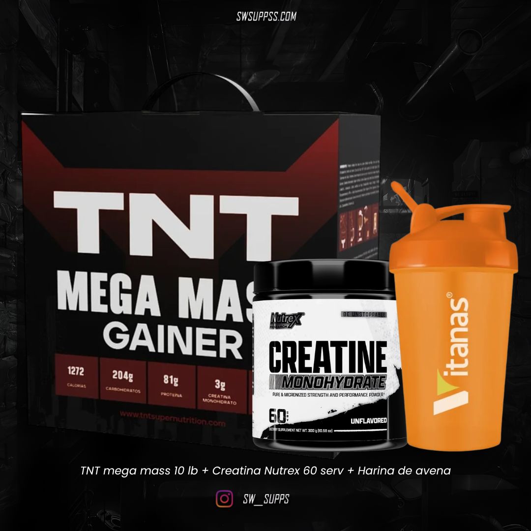 DUO TNT 10 LB + NUTREX 60