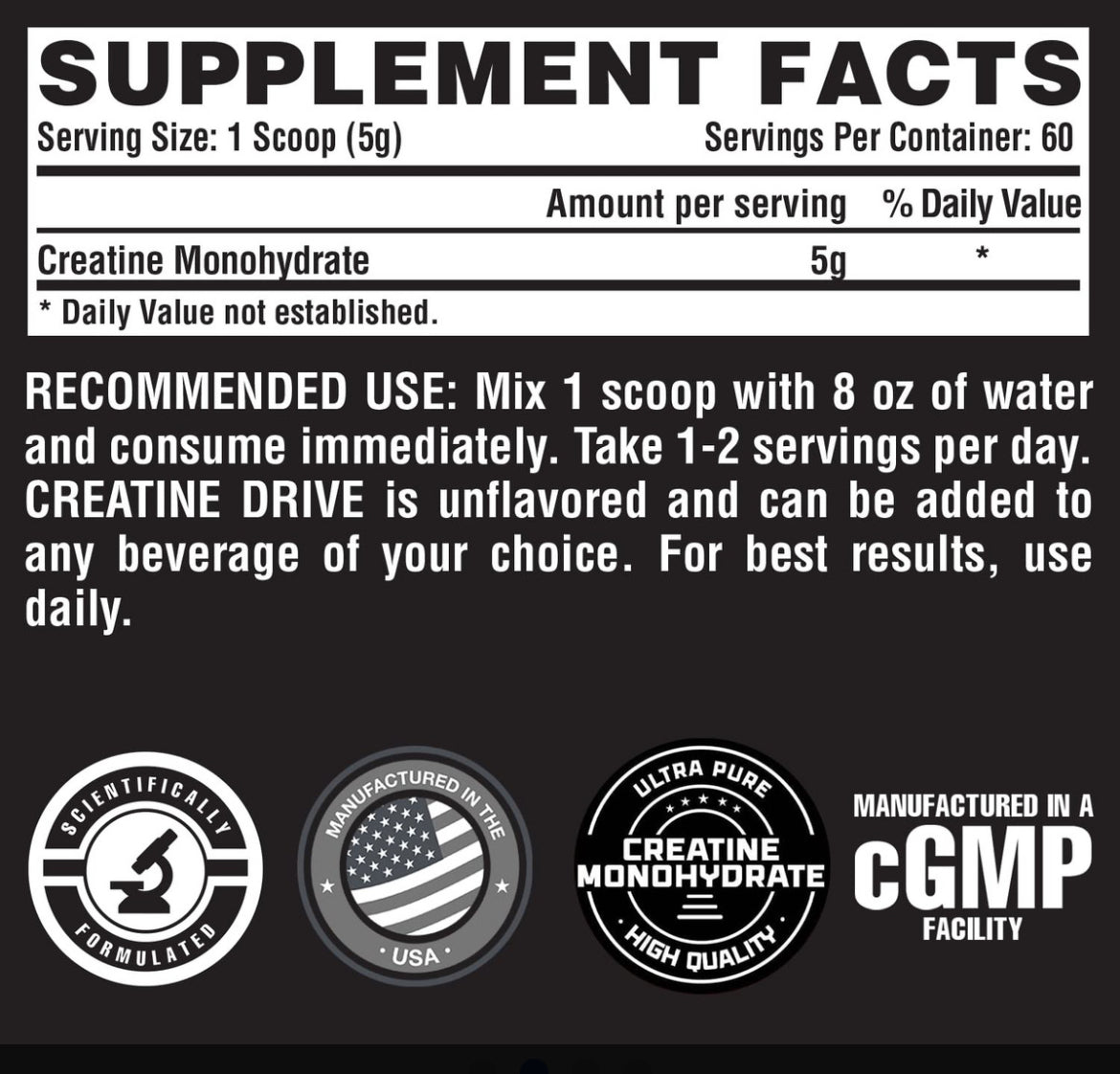 CREATINA NUTREX 60 SERV - SW SUPPS