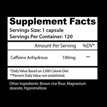 CAFEINA INSANE 120 CAPS