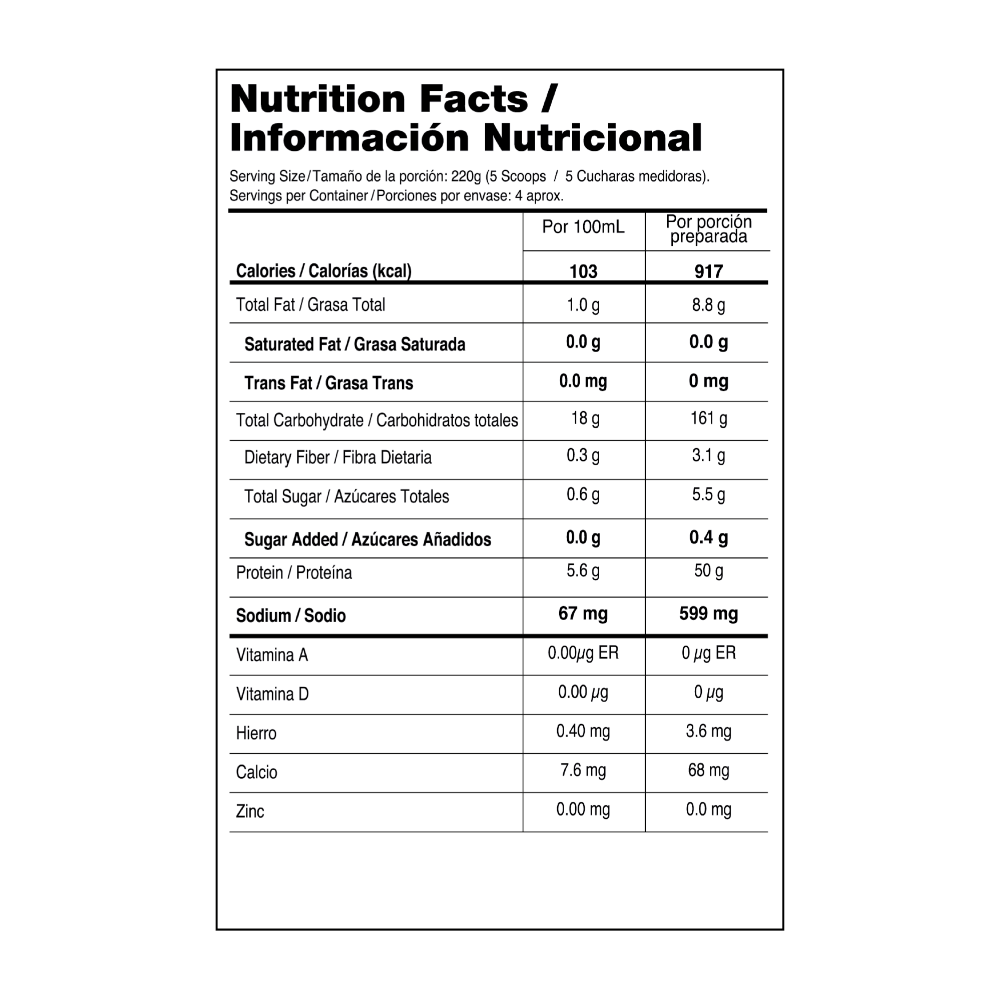 TITAN BEEF MASS 2 LB