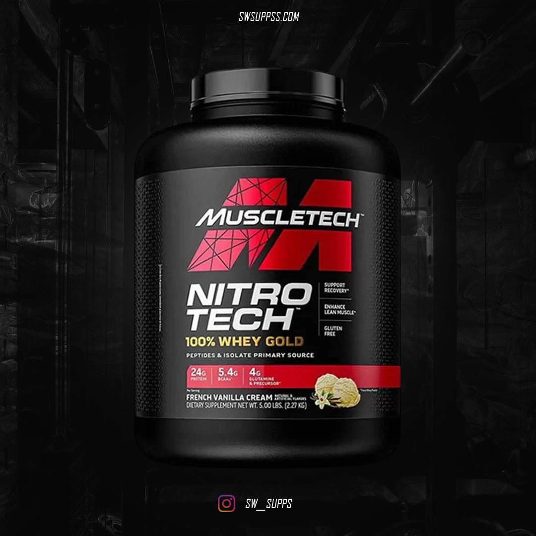 NITROTECH 100% WHEY GOLD 5 LB