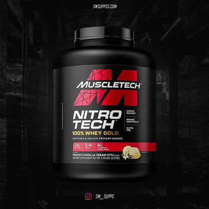 NITROTECH 100% WHEY GOLD 5 LB