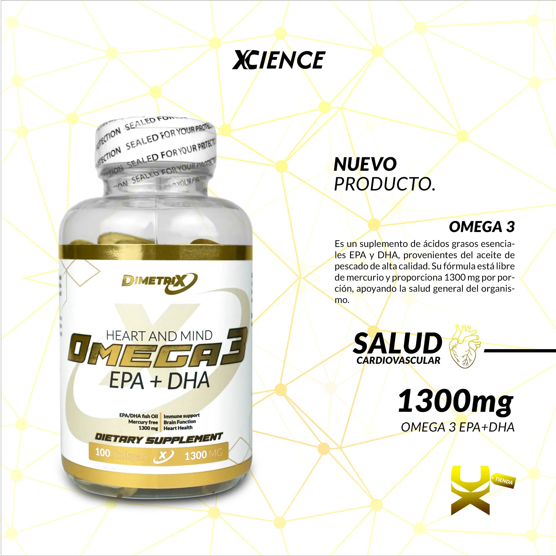 OMEGA 3 DIMETRIX 100 CAPS