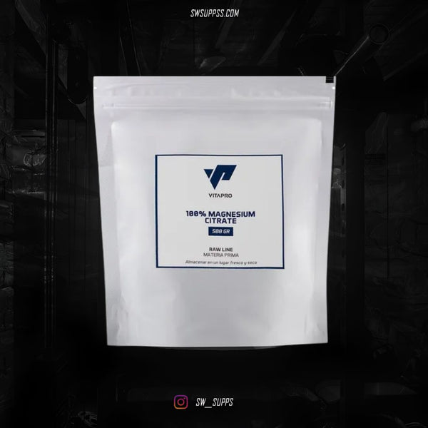 100% MAGNESIUM CITRATE 500 GR - SWSUPPS