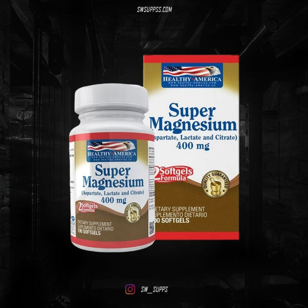 SUPER MAGNESIUM 100 CAPS - SWSUPPS