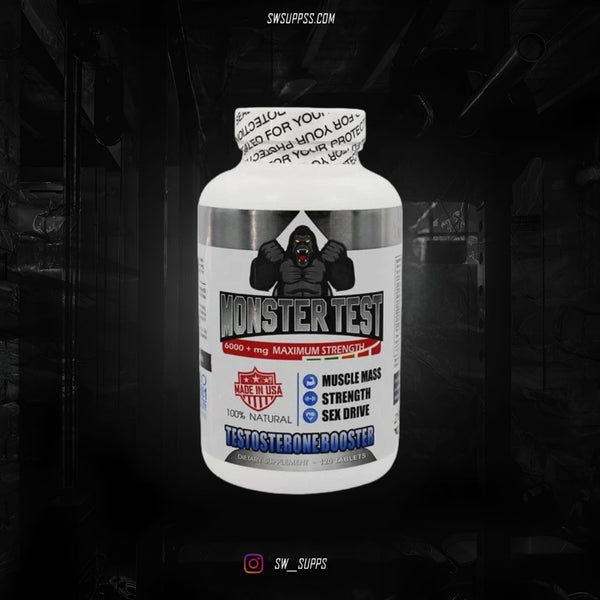 MONSTER TEST 120 CAPS - SWSUPPS