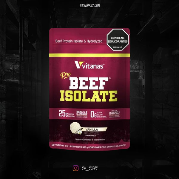 PRO BEEF ISOLATE 2 LB - SWSUPPS