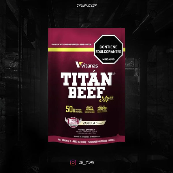 TITAN BEEF MASS 2 LB - SWSUPPS