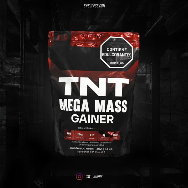 TNT MEGA MASS GAINER 3 LB - SWSUPPS