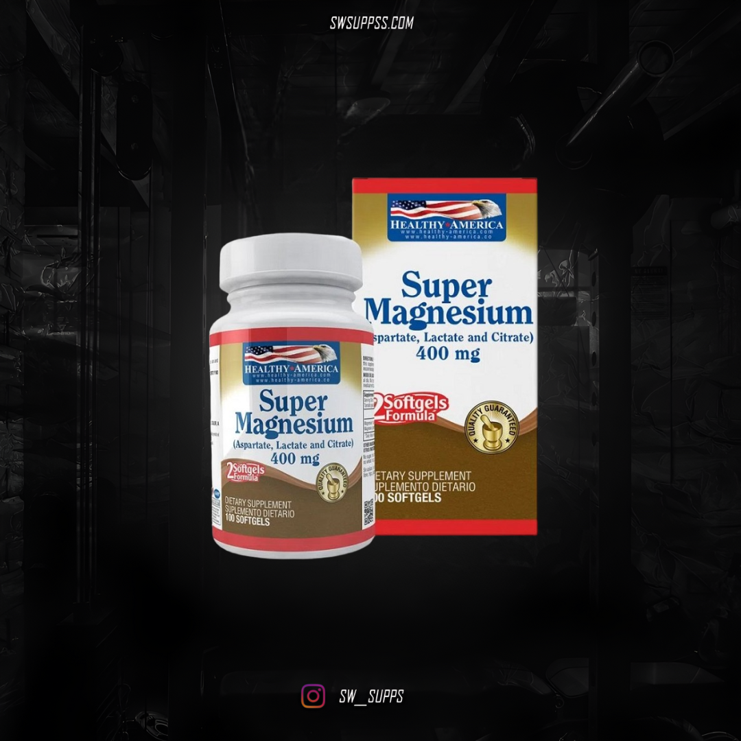 SUPER MAGNESIUM 100 CAPS - SW SUPPS
