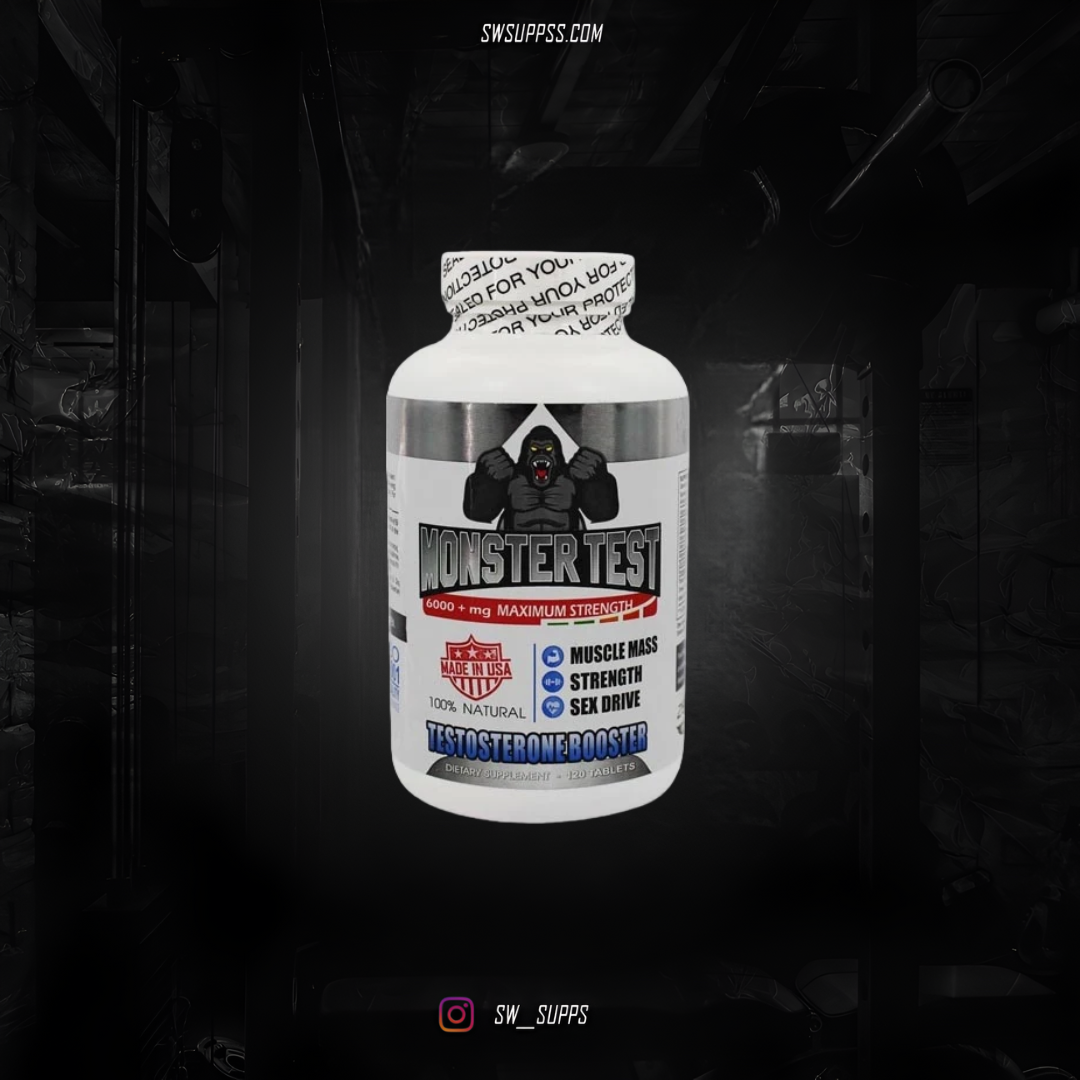 MONSTER TEST 120 CAPS - SW SUPPS