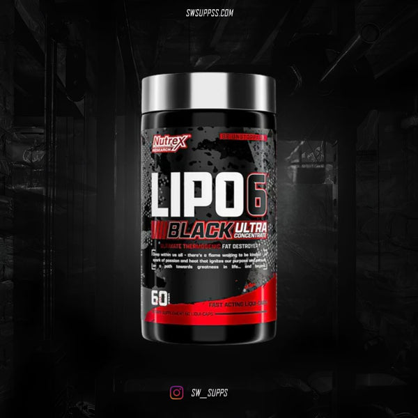 LIPO6 BLACK UC 60 CAPS - SWSUPPS