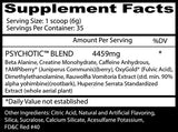 PSYCHOTIC BLACK 35 SERV - SWSUPPS