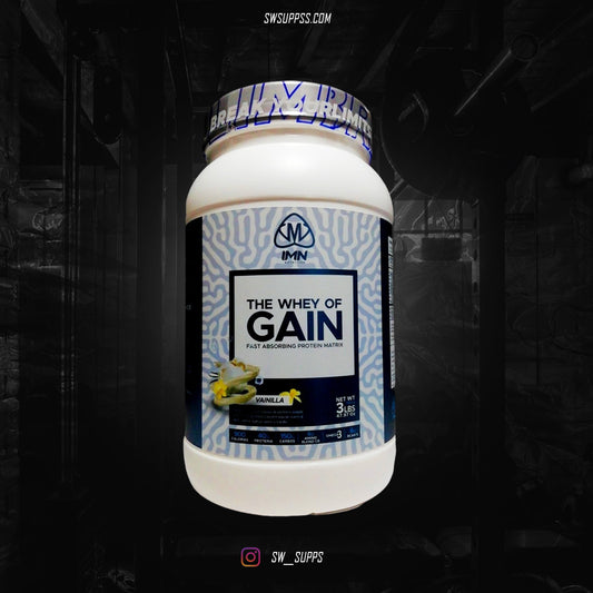 THE WHEY OF GAIN IMN 3 LB