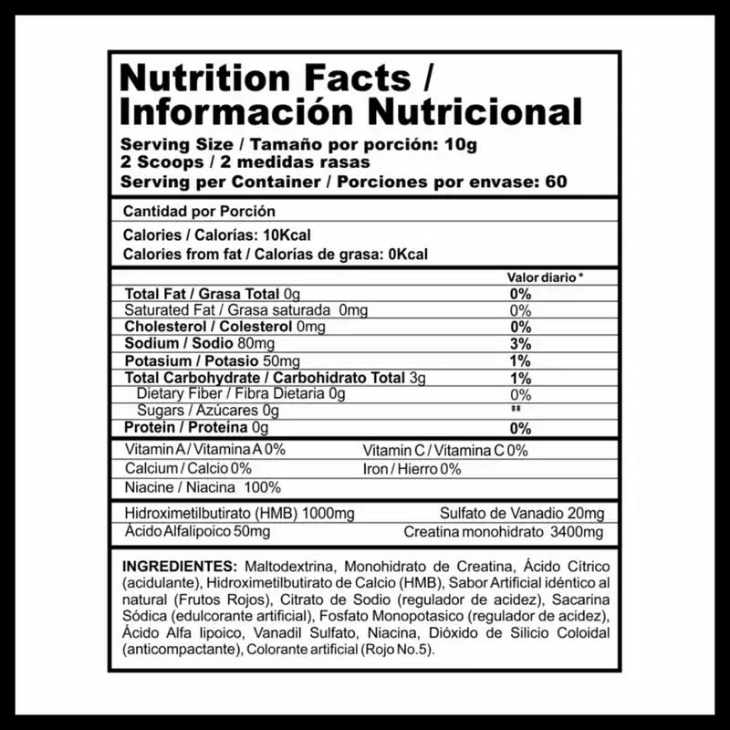 CREA STACK 1.3 LB - SW SUPPS
