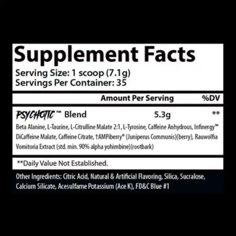 PSYCHOTIC RED 35 SERV